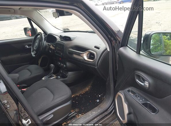 ZACCJBBB5HPF98757 2017 JEEP RENEGADE Black წინა სალონის ხედი