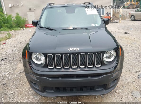ZACCJBBB5HPF98757 2017 JEEP RENEGADE Black ხელსაწყოთა პანელის ხედი