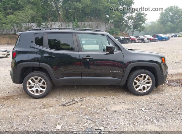 ZACCJBBB5HPF98757 2017 JEEP RENEGADE Black უკანა სალონის ხედი