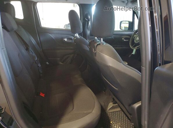 ZACCJBBB6HPE75355 2017 JEEP RENEGADE Black Widok wnętrza z tyłu