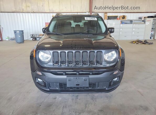 ZACCJBBB6HPE75355 2017 JEEP RENEGADE Black Widok z przodu