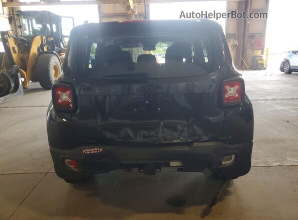 ZACCJBBB6HPE75355 2017 JEEP RENEGADE Black Widok z tyłu
