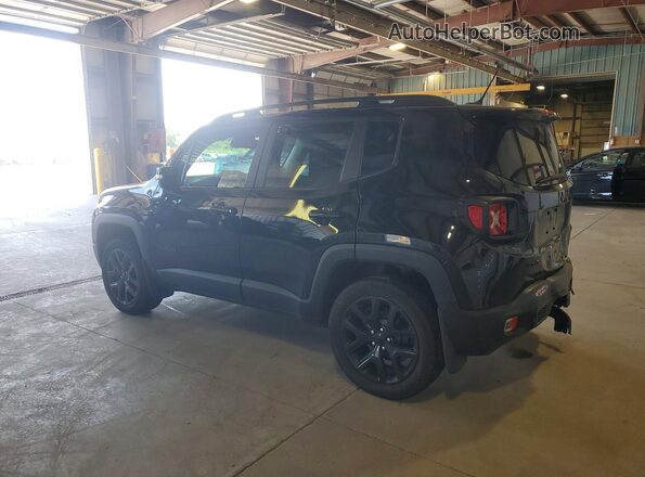 ZACCJBBB6HPE75355 2017 JEEP RENEGADE Black Tył lewy