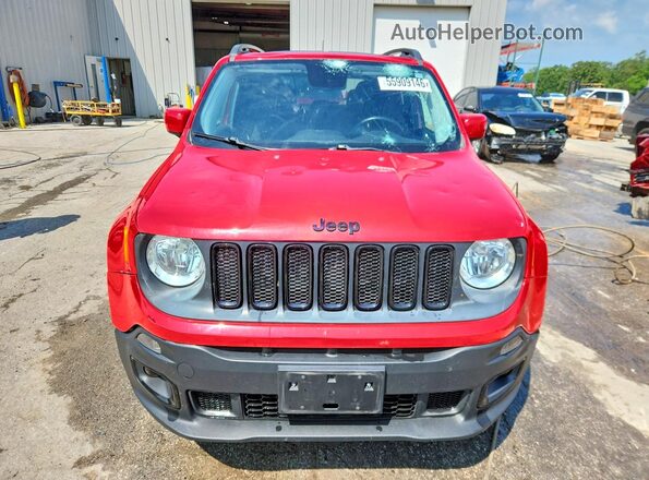 ZACCJBBB6HPE76277 2017 JEEP RENEGADE Red Front view