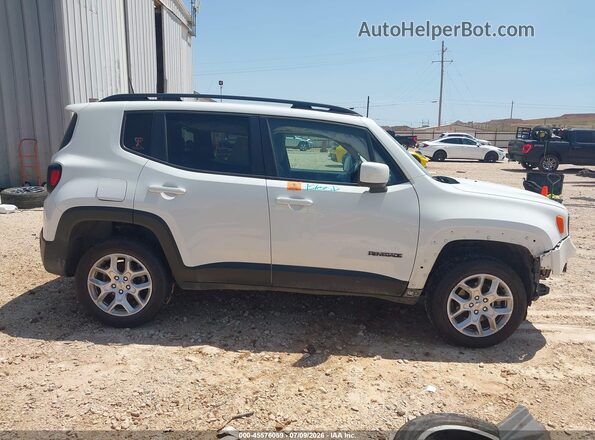 ZACCJBBB6JPH66041 2018 JEEP RENEGADE Белый Вид задней части салона