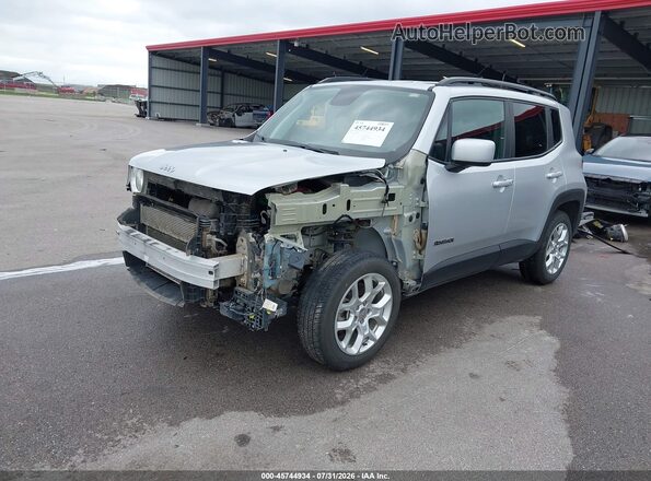 ZACCJBBB7JPH68946 2018 JEEP RENEGADE Серебряный Передняя левая четверть