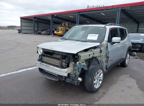 ZACCJBBB7JPH68946 2018 JEEP RENEGADE Серебряный Вид спереди