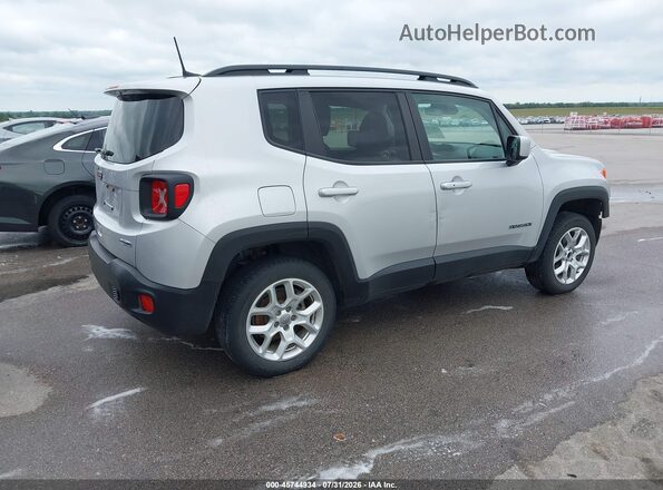 ZACCJBBB7JPH68946 2018 JEEP RENEGADE Серебряный Задняя правая четверть