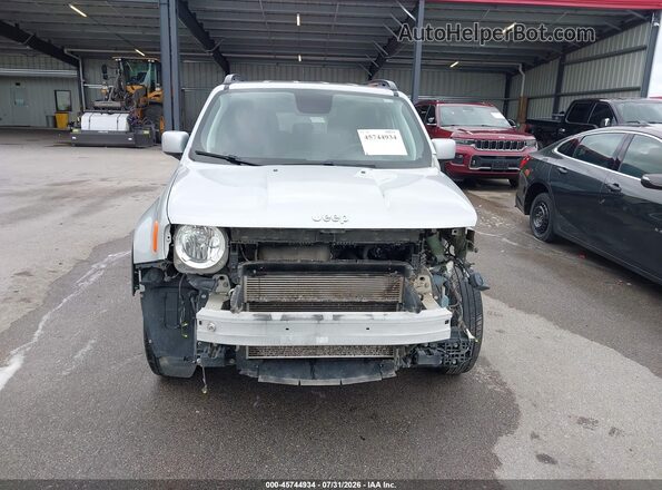 ZACCJBBB7JPH68946 2018 JEEP RENEGADE Серебряный Вид задней части салона