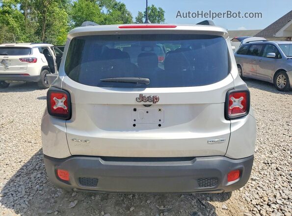 ZACCJBBB8HPF85890 2017 JEEP RENEGADE Silver Հետևի տեսք