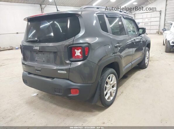 ZACCJBBB8JPH29296 2018 JEEP RENEGADE Gray Задня права чверть