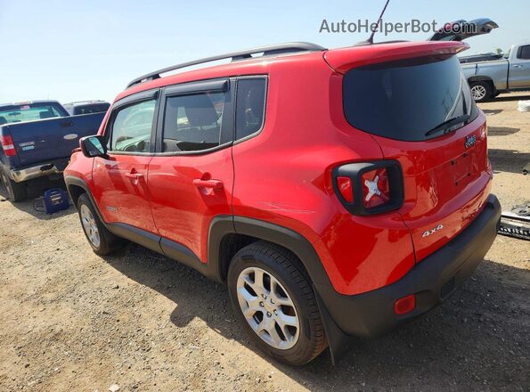 ZACCJBBB9HPF46449 2017 JEEP RENEGADE Red უკანა მარცხენა