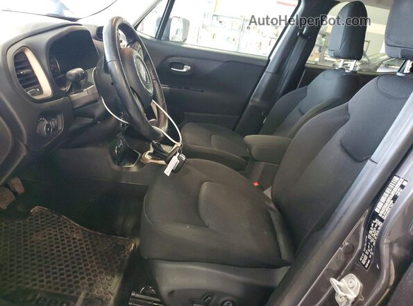 ZACCJBBB9HPF84683 2017 JEEP RENEGADE Gray Dashboard view