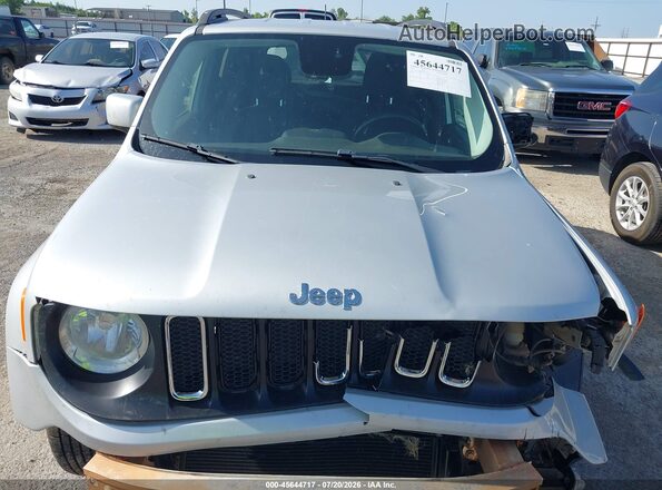 ZACCJBBBXHPE64729 2017 JEEP RENEGADE Silver Vista trasera