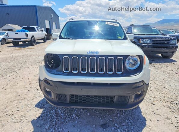 ZACCJBBBXHPF94865 2017 JEEP RENEGADE Белый Вид спереди
