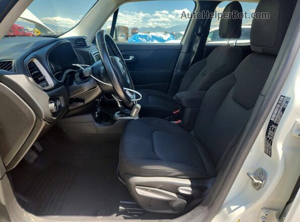 ZACCJBBBXHPF94865 2017 JEEP RENEGADE Белый Вид салона спереди
