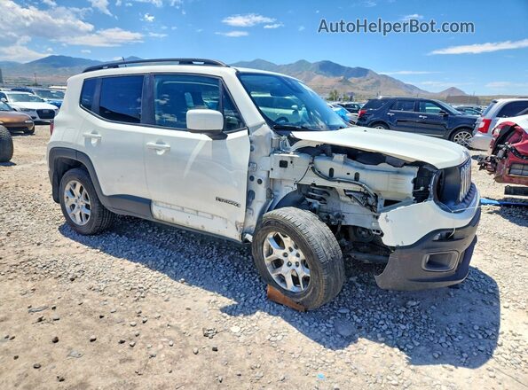 ZACCJBBBXHPF94865 2017 JEEP RENEGADE Белый Передняя правая четверть