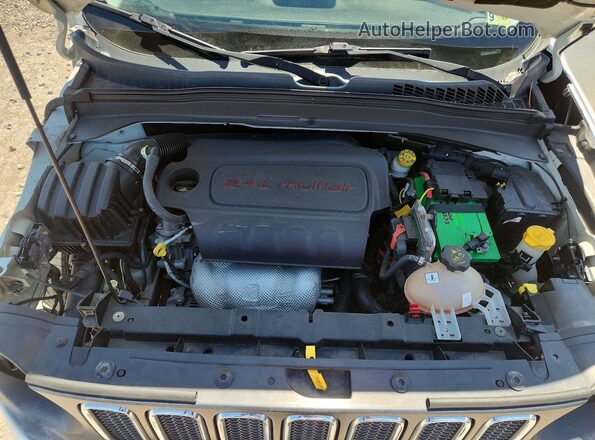 ZACCJBBBXHPF94865 2017 JEEP RENEGADE Белый Вид задней части салона