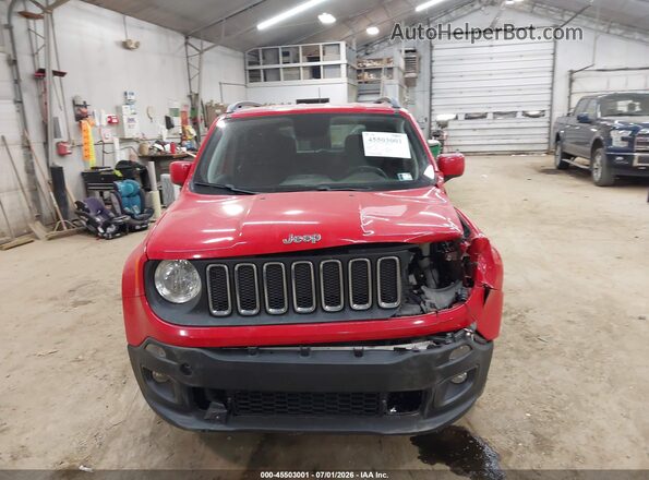 ZACCJBBBXJPH39182 2018 JEEP RENEGADE Красный Вид щитка приборов