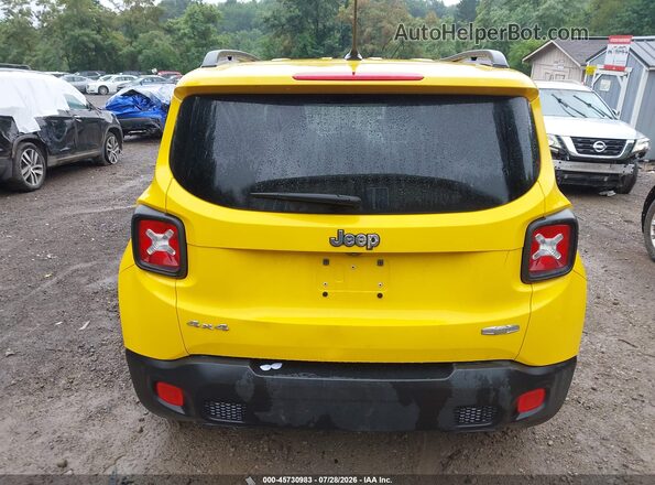 ZACCJBBT1GPC56486 2016 JEEP RENEGADE Желтый 