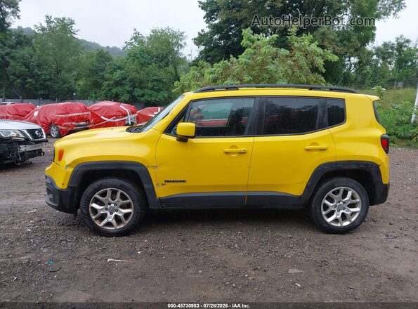 ZACCJBBT1GPC56486 2016 JEEP RENEGADE Желтый Панорамный вид салона 360°