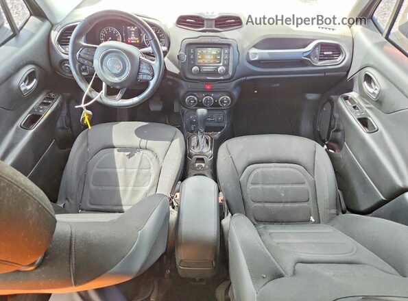 ZACCJBBT1GPD04584 2016 JEEP RENEGADE Black Առջևի վահանակի տեսք