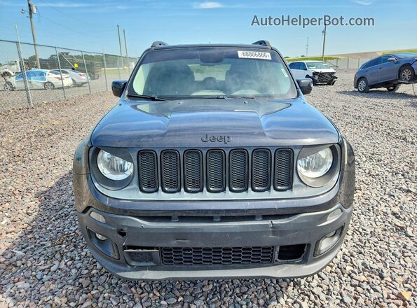 ZACCJBBT1GPD04584 2016 JEEP RENEGADE Black Դիմացի տեսք