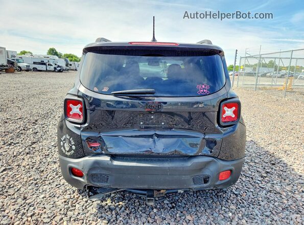 ZACCJBBT1GPD04584 2016 JEEP RENEGADE Black Հետևի տեսք