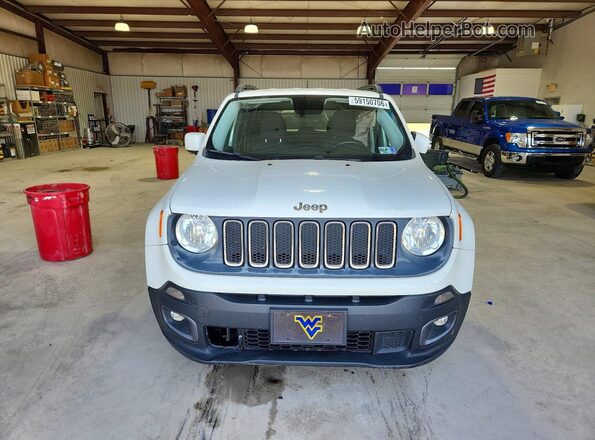 ZACCJBBT1GPD25810 2016 JEEP RENEGADE White Դիմացի տեսք