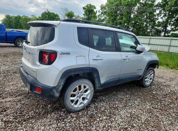 ZACCJBBT1GPD53736 2016 JEEP RENEGADE Silver უკანა მარჯვენა