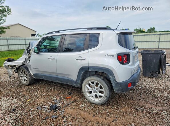 ZACCJBBT1GPD53736 2016 JEEP RENEGADE Silver უკანა მარცხენა