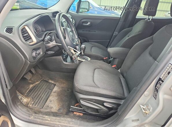 ZACCJBBT1GPD53736 2016 JEEP RENEGADE Silver წინა სალონის ხედი