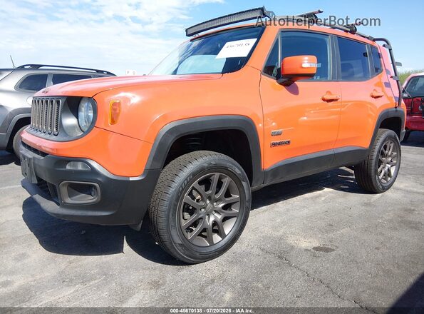 ZACCJBBT2GPC91036 2016 JEEP RENEGADE Orange Przód lewy