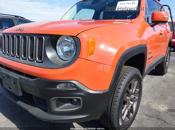 ZACCJBBT2GPC91036 2016 JEEP RENEGADE Orange Widok z przodu