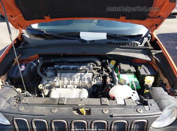 ZACCJBBT2GPC91036 2016 JEEP RENEGADE Orange Widok z tyłu