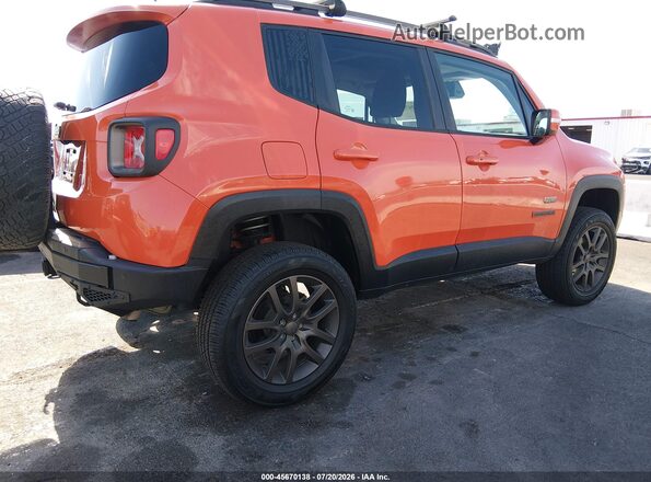 ZACCJBBT2GPC91036 2016 JEEP RENEGADE Orange Tył prawy
