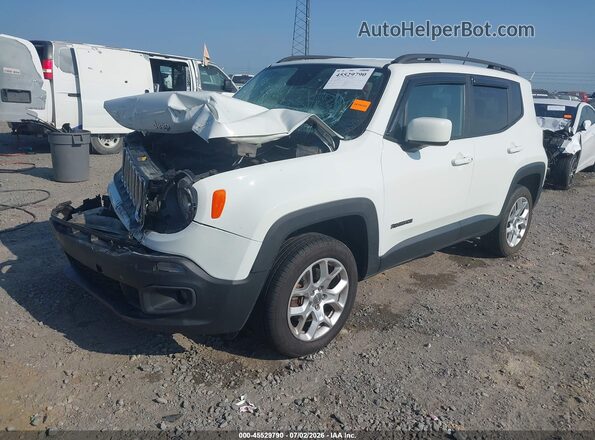 ZACCJBBT2GPD81318 2016 JEEP RENEGADE White წინა მარცხენა ხედი სამი მეოთხედიდან