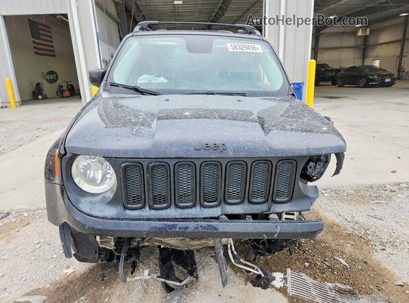 ZACCJBBT3GPD20124 2016 JEEP RENEGADE Black წინა ხედი