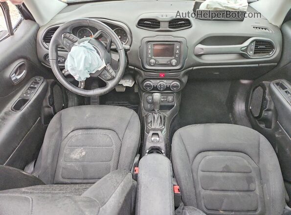 ZACCJBBT3GPD20124 2016 JEEP RENEGADE Black წინა პანელის ხედი