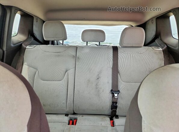ZACCJBBT3GPE26041 2016 JEEP RENEGADE Black Հետևի նստատեղերի տեսք