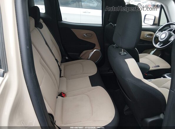 ZACCJBBT4GPD28670 2016 JEEP RENEGADE Tan Vista de la etiqueta del VIN
