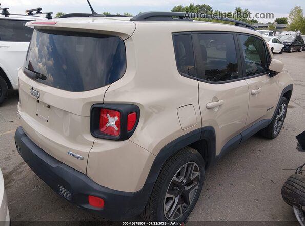 ZACCJBBT4GPD28670 2016 JEEP RENEGADE Tan Trasero derecho