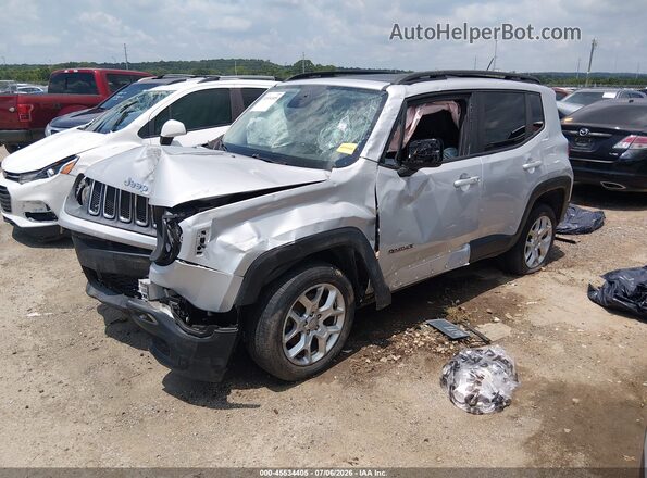 ZACCJBBT4GPD77870 2016 JEEP RENEGADE Серебряный Передняя левая четверть