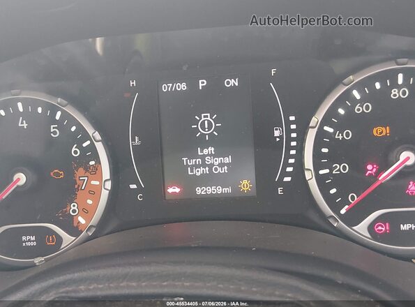 ZACCJBBT4GPD77870 2016 JEEP RENEGADE Серебряный 