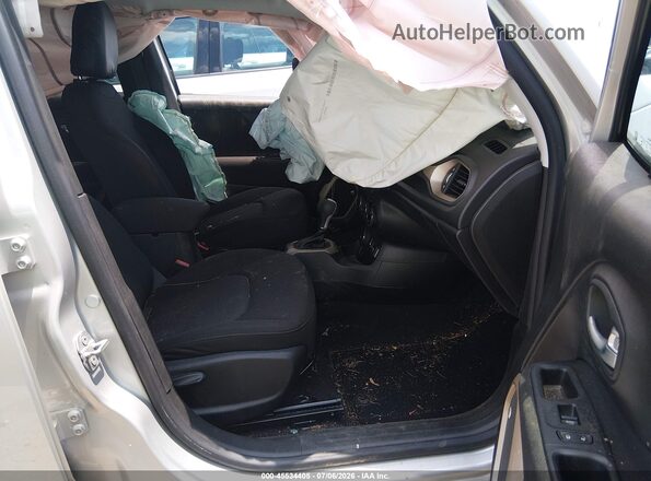 ZACCJBBT4GPD77870 2016 JEEP RENEGADE Серебряный Вид салона спереди