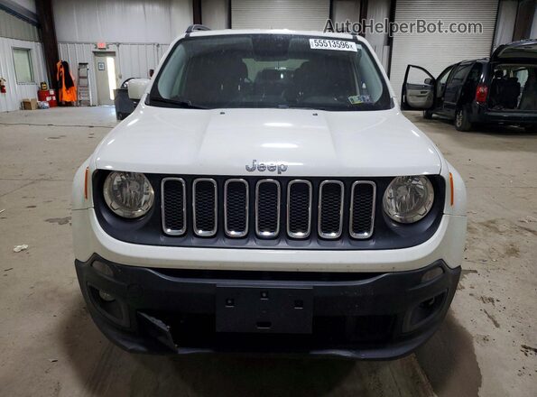 ZACCJBBT4GPD91137 2016 JEEP RENEGADE White Widok z przodu