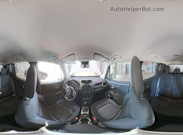 ZACCJBBT4GPD91137 2016 JEEP RENEGADE White Widok wnętrza 360 stopni