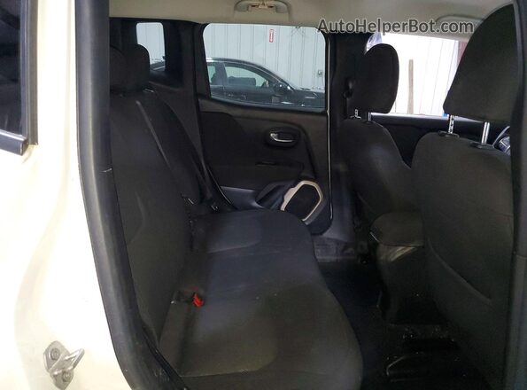 ZACCJBBT4GPD91137 2016 JEEP RENEGADE White Widok wnętrza z tyłu