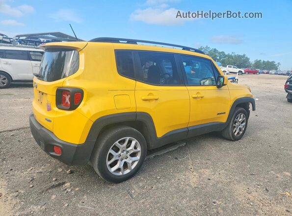 ZACCJBBT5GPD75223 2016 JEEP RENEGADE Yellow Հետևի աջ