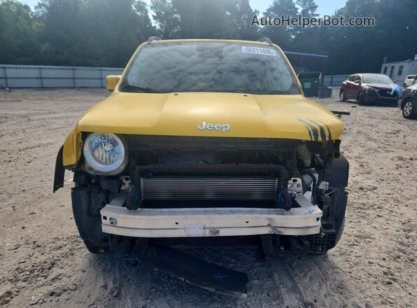 ZACCJBBT5GPD75223 2016 JEEP RENEGADE Yellow Դիմացի տեսք